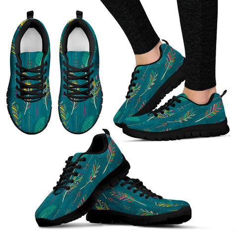 Tribal Feather Sneakers