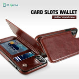 XS Genius™ - The Genuine Leather Wallet Case For Samsung S8 / S8 Plus