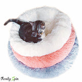 Purr-n-Nap™ - The Fluffiest Cuddler Cat Bed