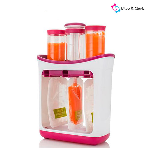 Squeeze-n-go™ Station - The Ultimate Baby Food Storage Maker