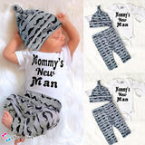 Mommy's New Man Baby Boy's Outfit