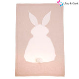 My Rabbit Pal - The Softest Hand-Knitted Baby Blanket
