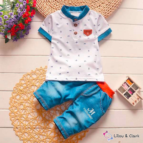 Baby Boy's Casual Jeans & Shirt