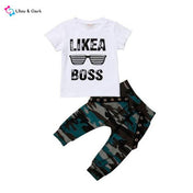 Like A Boss Baby Boy's Outfit