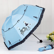 Beautiful Girl Pattern Umbrella