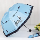 Beautiful Girl Pattern Umbrella