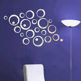 Bubbly Mirrors On The Wall Stickers