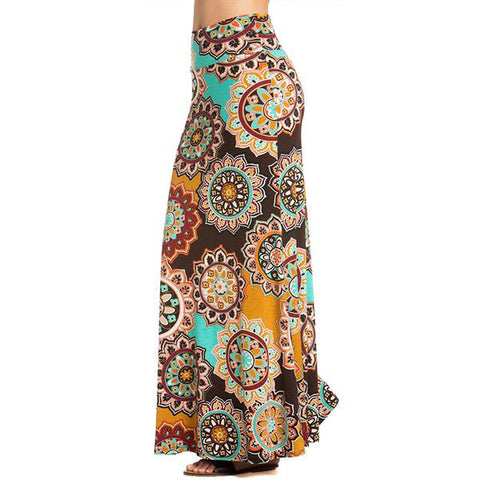 Vibrant Bohemian Summer Skirt