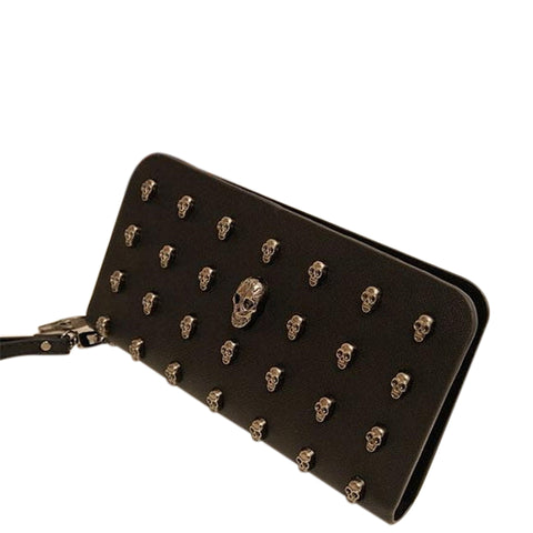 Leather Skull Wallet