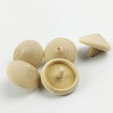 Spinning Top Set of 2 - Handmade Wooden Montessori