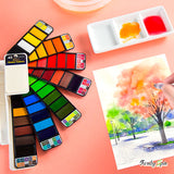 XS-4-Art Compact™ - The Superior Watercolor Paint Set