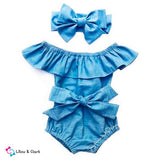 Blue Knot Baby Girl's Summer Outfit