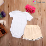 Babylife Baby Girl's Summer Outfit