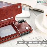 XS Genius™ - The Genuine Leather Wallet Case For Samsung S8 / S8 Plus