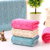 Cute Bunny Baby Bath Towel