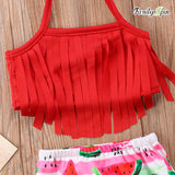 Baby Tassel Swimwear Set