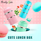 Mini & Cute™ - The Convenient Multi-Layered Lunch Box