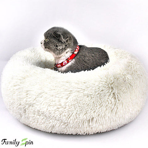 Purr-n-Nap™ - The Fluffiest Cuddler Cat Bed