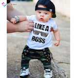 Like A Boss Baby Boy's Outfit