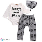 Mommy's New Man Baby Boy's Outfit