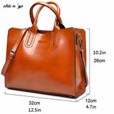 Chic-n-go Classy - Your Leather Everyday Handbag
