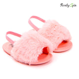 Baby Girl's Fur Sandals