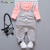 Kitty Cat Baby Girl's Spring Jumpsuit