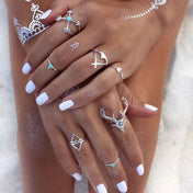 Boho Deer Ring Set- Free Offer - $0.00