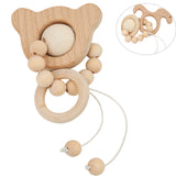 Animal Wooden Teether Montessori - Giveaway