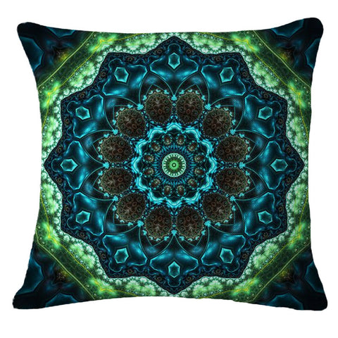 Bohemian Mandala Cushion Cover