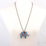 Hippie Elephant Necklace