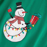 Christmas Snowman Family Matching Pajamas