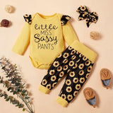 Little Miss Sassy Pants Girl's Outfit