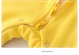Baby Yellow 3D Star Unisex Jumpsuit