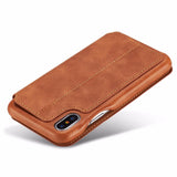 LuxLeather - The Wallet Stand Case For iPhone 8 / 8 Plus