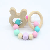 Wooden Bunny Baby Teething Toy - Giveaway