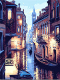 Gondola Night - Dr-Arty™ - Paint By Numbers Set