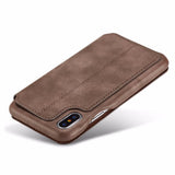 LuxLeather - The Wallet Stand Case For iPhone XS / XS MAX