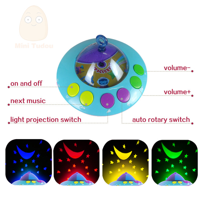 Astral Projection Musical Mobile Crib Carousel – Family Spin