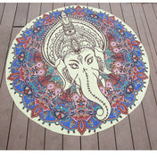Antique Elephant Indian Bohemian Mandala Blanket