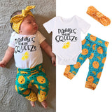 Miss Lemon Pie Baby Girl's Summer Outfit