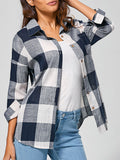 Women's Vintage Style Checked Shirt