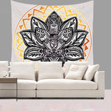 Lotus Flower Wall Tapestry
