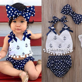 Sea Queen Baby Girl's Summer Outfit