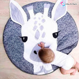 Beautiful Giraffe Print Baby Play Mat
