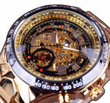Olympos Golden Mechanics Watch