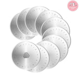 10pcs Rotary Cutter Blades for 28/45mm Tool