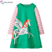My Flying Unicorn Girl's Dress