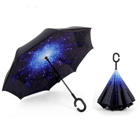 Feel The Universe Reverse Umbrella