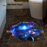 Fall Into Space 3D Sticker